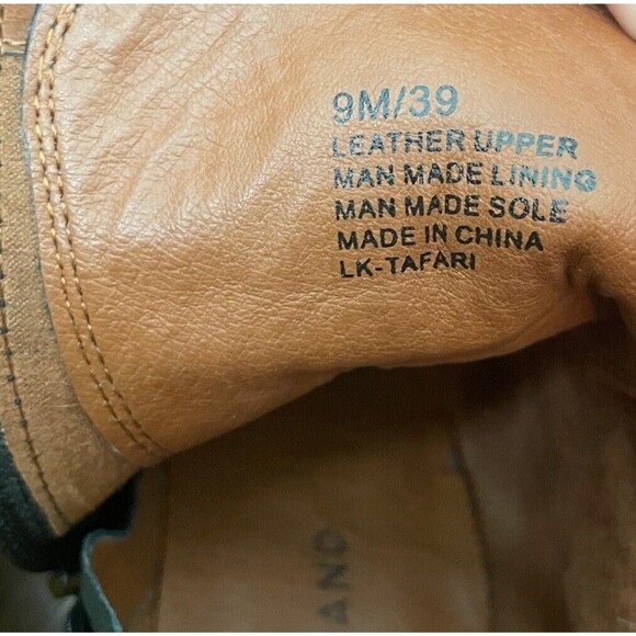 Lucky Brand Tafari Black Leather Platform Heeled Booties Women's Size 9 - Picture 9 of 15